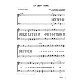 Produktbild des Artikels Noten - Download Ein Stern strahlt