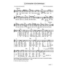 Produktbild des Artikels Christopher Kirchenmaus (Noten - Download)