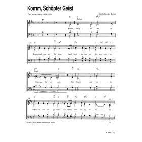 Produktbild des Artikels Komm, Schöpfer Geist (Noten - Download)