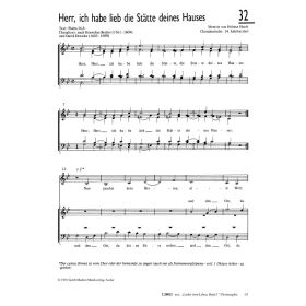 Produktbild des Artikels Noten - Download Herr, ich habe lieb die Stätte deines Hauses