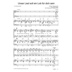 Produktbild des Artikels Noten - Download Unser Lied soll ein Lob für dich sein