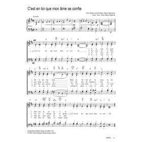 Produktbild des Artikels Noten - Download C'est en toi que mon âme se confie / Meine Seele ist stille in dir