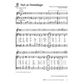 Produktbild des Artikels Noten - Download Hoch am Himmelsbogen