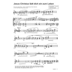 Produktbild des Artikels Jesus Christus lädt sich ein zum Leben (Trompete 1-3, Bachtrompete in C) (Noten - Download)
