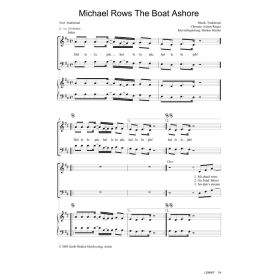 Produktbild des Artikels Noten - Download Michael Rows The Boat Ashore
