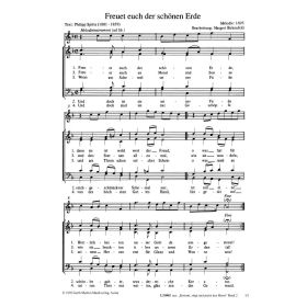 Produktbild des Artikels Freuet euch der schönen Erde (Noten - Download)