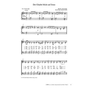 Produktbild des Artikels Noten - Download Der Glaube blickt auf Jesus