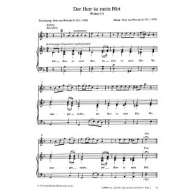 Produktbild des Artikels Noten - Download Der Herr ist mein Hirt
