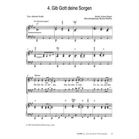 Produktbild des Artikels Noten - Download Gib Gott deine Sorgen
