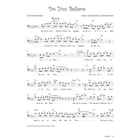 Produktbild des Artikels Noten - Download Do you believe