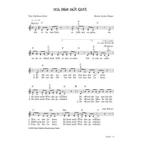 Produktbild des Artikels Noten - Download Ich lebe mit Gott