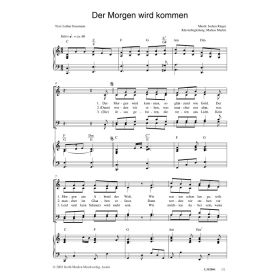 Produktbild des Artikels Noten - Download Der Morgen wird kommen