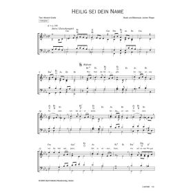 Produktbild des Artikels Noten - Download Heilig sei dein Name