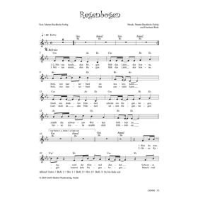 Produktbild des Artikels Noten - Download Regenbogen