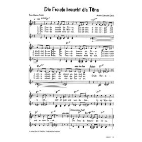 Produktbild des Artikels Noten - Download Die Freude braucht die Töne