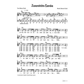 Produktbild des Artikels Noten - Download Zuversichts-Samba