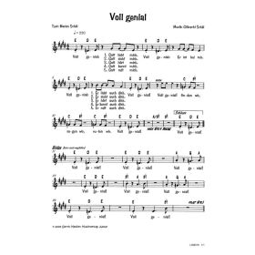 Produktbild des Artikels Noten - Download Voll genial
