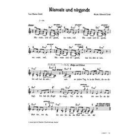 Produktbild des Artikels Noten - Download Niemals und nirgends