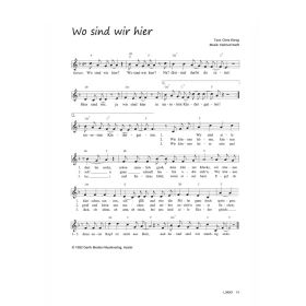 Produktbild des Artikels Noten - Download Wo sind wir hier