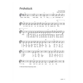 Produktbild des Artikels Noten - Download Frühstück