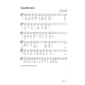 Produktbild des Artikels Noten - Download Saubersein