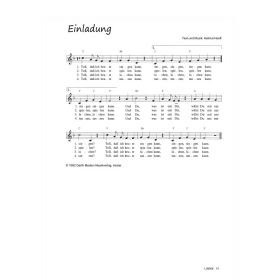 Produktbild des Artikels Noten - Download Einladung