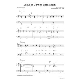 Produktbild des Artikels Jesus is coming back again (Noten - Download)