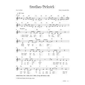 Produktbild des Artikels Noten - Download Familien-Picknick