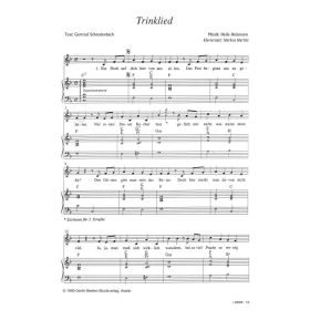 Produktbild des Artikels Noten - Download Trinklied