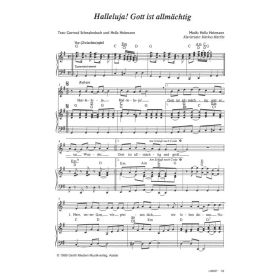 Produktbild des Artikels Halleluja! Gott ist allmächtig (Noten - Download)