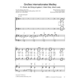 Produktbild des Artikels Christ, der König / Infant Holy (Noten - Download)
