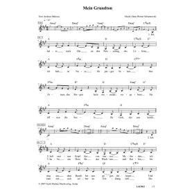 Produktbild des Artikels Noten - Download Mein Grundton