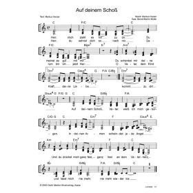 Produktbild des Artikels Noten - Download Auf deinem Schoß