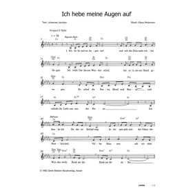 Produktbild des Artikels Noten - Download Ich hebe meine Augen auf