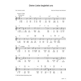 Produktbild des Artikels Noten - Download Deine Liebe begleitet uns