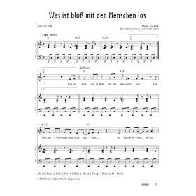 Produktbild des Artikels Noten - Download Was ist bloß mit den Menschen los