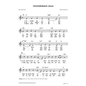 Produktbild des Artikels Noten - Download Unschätzbarer Jesus