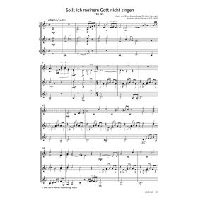 Produktbild des Artikels Noten - Download Sollt ich meinem Gott nicht singen