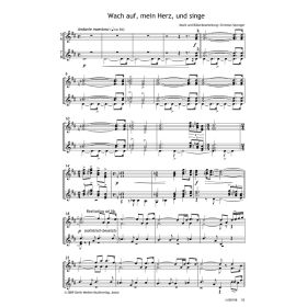 Produktbild des Artikels Noten - Download Wach auf, mein Herz, und singe