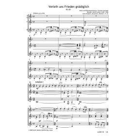 Produktbild des Artikels Noten - Download Verleih uns Frieden gnädiglich