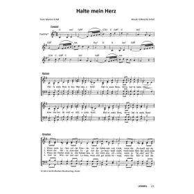 Produktbild des Artikels Noten - Download Halte mein Herz