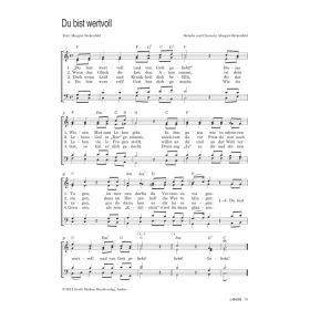 Produktbild des Artikels Noten - Download Du bist wertvoll
