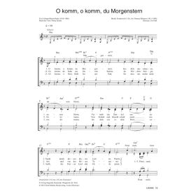 Produktbild des Artikels Noten - Download O komm, o komm, du Morgenstern / O Come, O Come Emmanuel