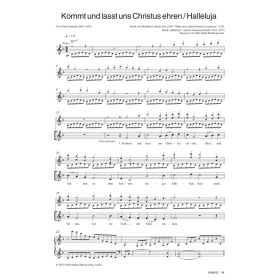 Produktbild des Artikels Noten - Download Kommt und lasst uns Christus ehren / Halleluja