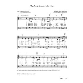 Produktbild des Artikels Noten - Download Das Licht kommt in die Welt