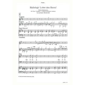 Produktbild des Artikels Noten - Download Halleluja! Lobet den Herrn