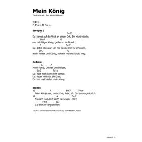 Produktbild des Artikels Noten - Download Mein König