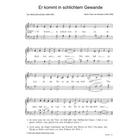 Produktbild des Artikels Noten - Download Er kommt in schlichtem Gewande