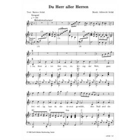 Produktbild des Artikels Noten - Download Du Herr aller Herren