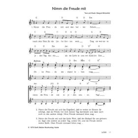 Produktbild des Artikels Noten - Download Nimm die Freude mit